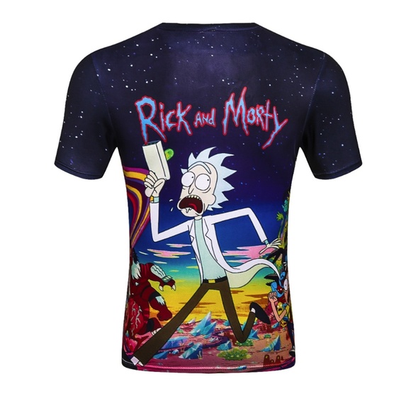 Rick & Morty Other - RICK AND MORTY GRAPHIC TEE SHIRT NEW Rick & Morty Other - RICK AND MORTY GRAPHIC TEE SHIRT NEW